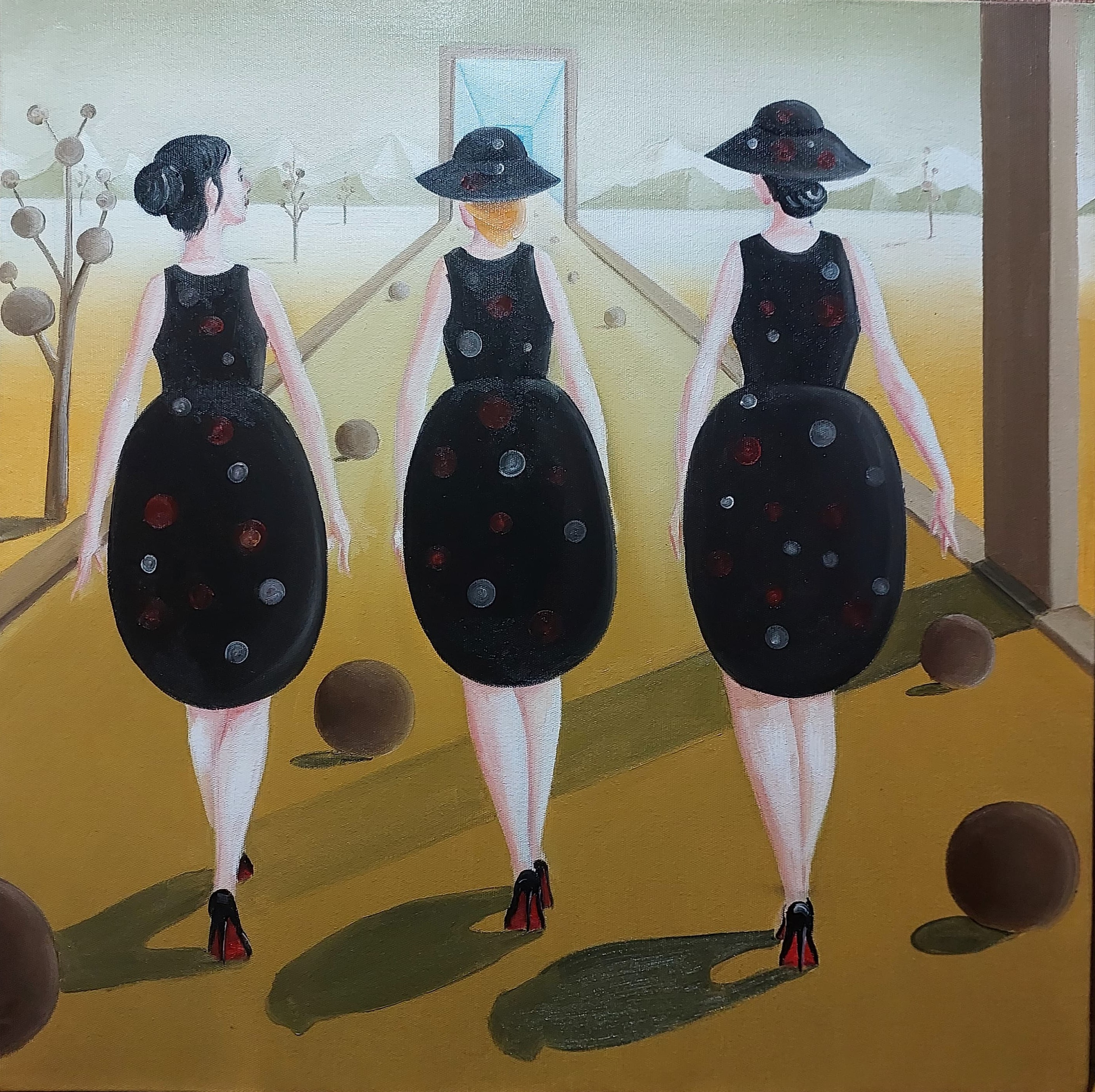 Anna Udenberg'in Kızları Performans Öncesi